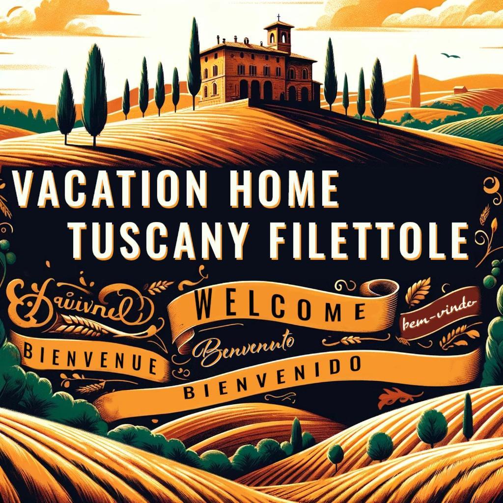 Vacation Home Tuscany Filettole 2 Εξωτερικό φωτογραφία